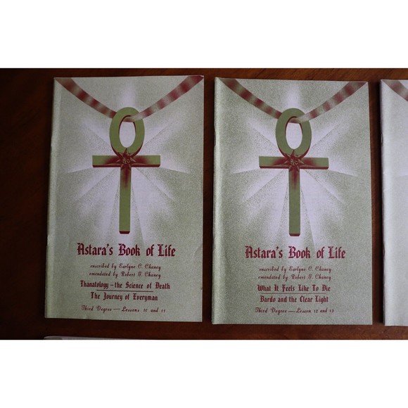 6x Astara's Book of Life 10-21 Third Degree Lessons School - Death 1969/1970 - Picture 4 of 16